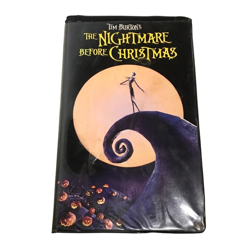 Tim Burtons The Nightmare Before Christmas VHS Tape